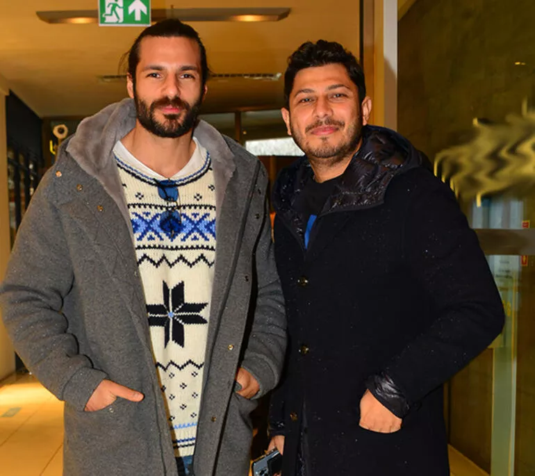 Serkan Çayoğlu was spotted with Bedri Güntay