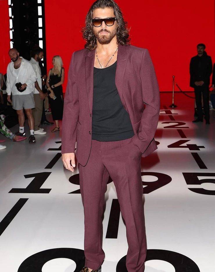 Can Yaman at Dolce & Gabbana Fashion Show 2