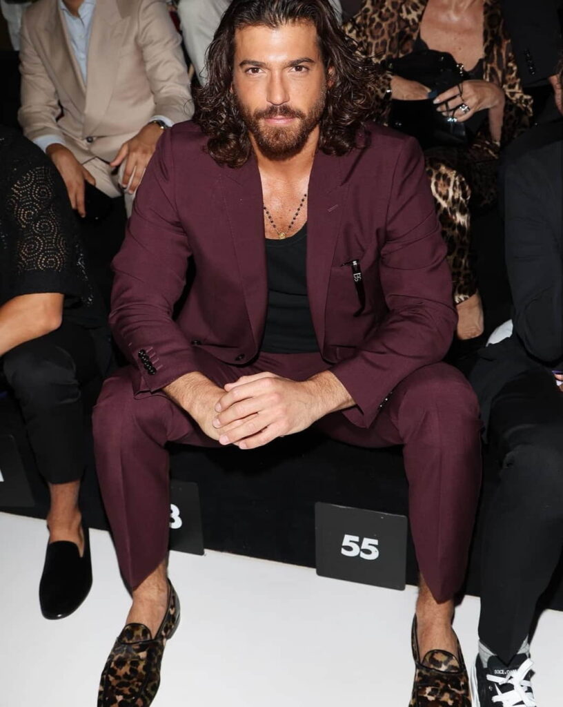 Can Yaman at Dolce & Gabbana Fashion Show