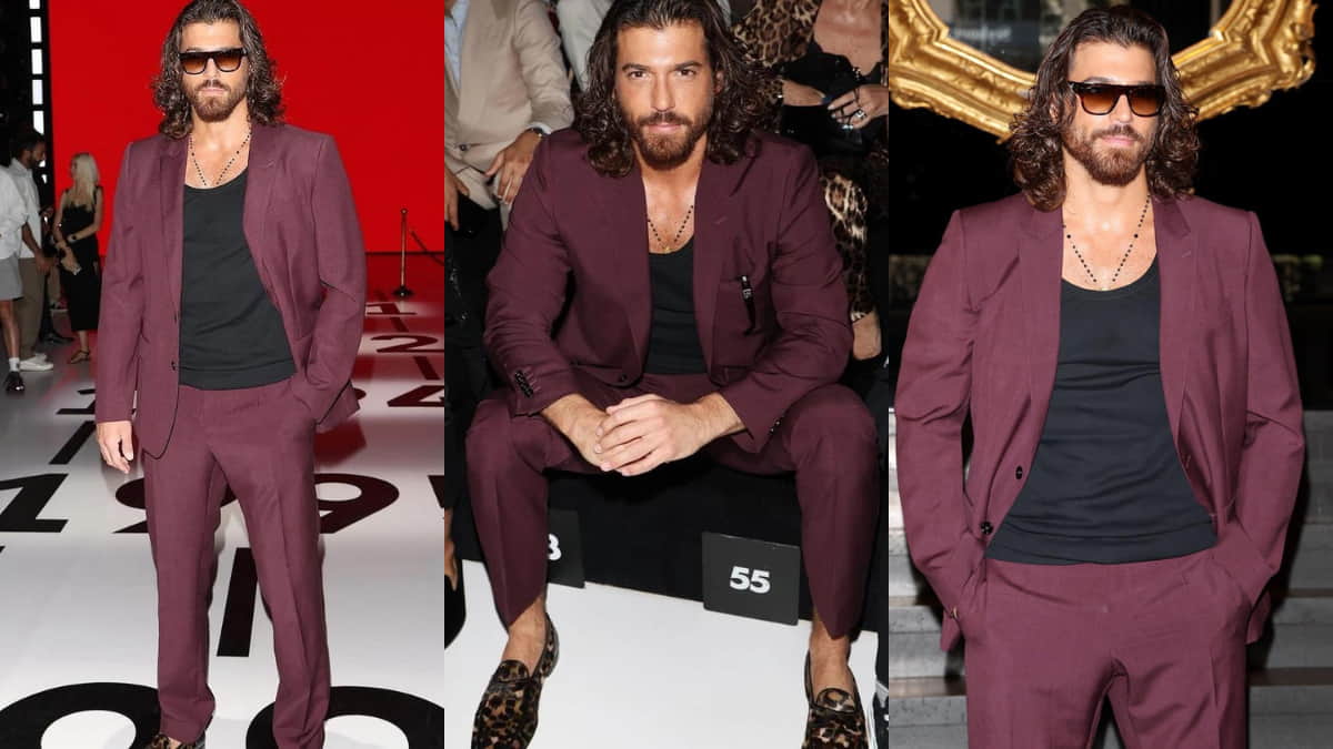 Can Yaman was the Special Guest at Dolce Gabbana Fashion Show in Milan - Turkish World