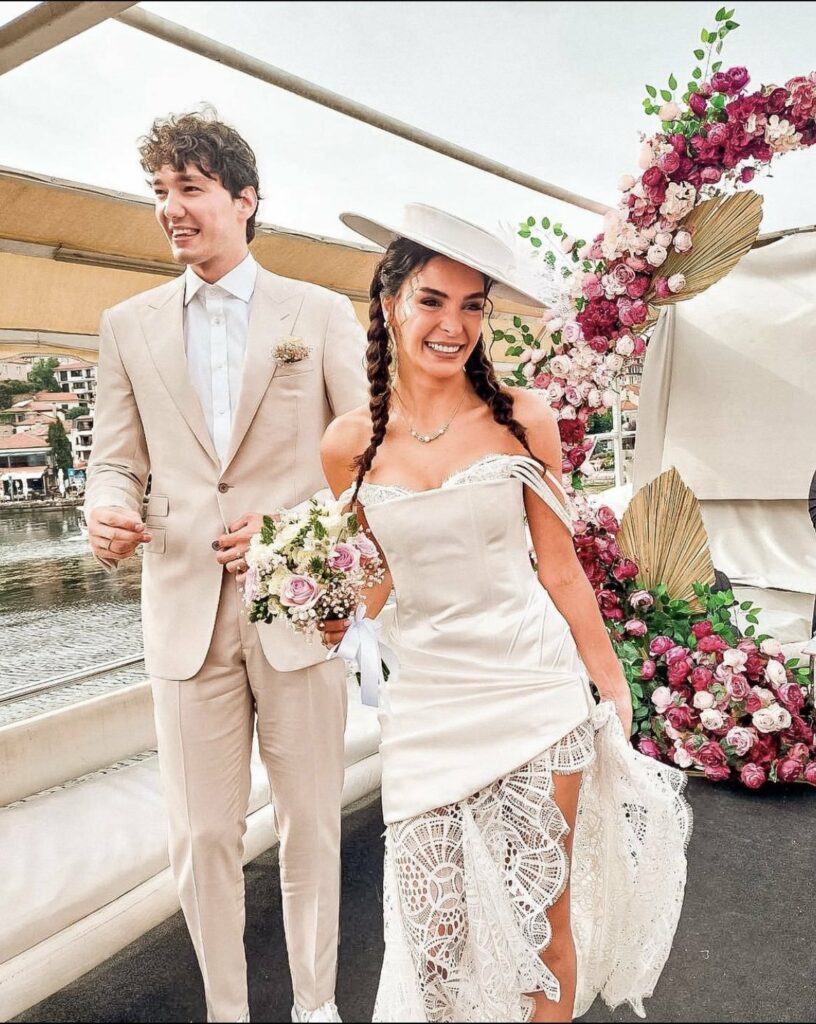 Ebru Şahin and Cedi Osman got married in Macedonia