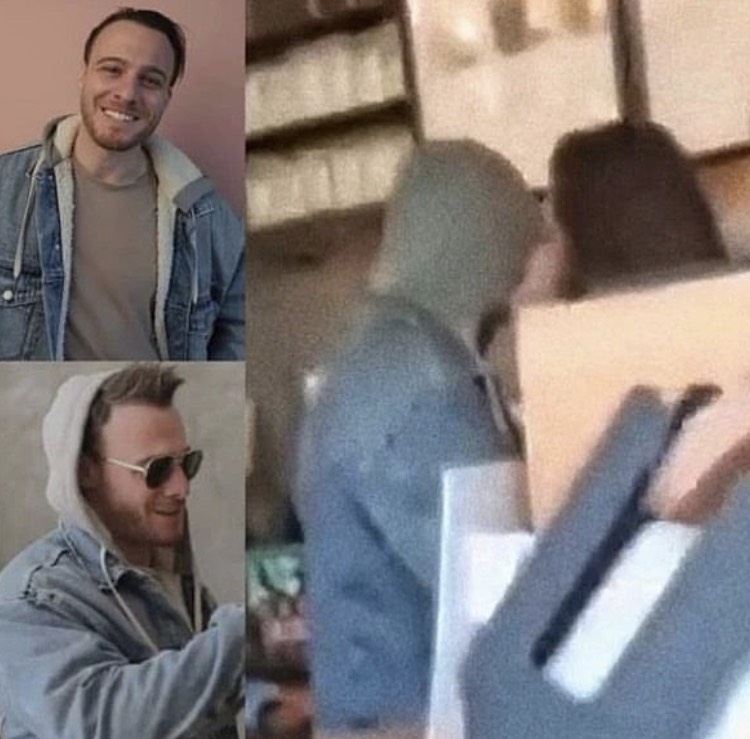 Erçel and Bürsin were seen at Acarloft Starbucks in Beykoz, Istanbul